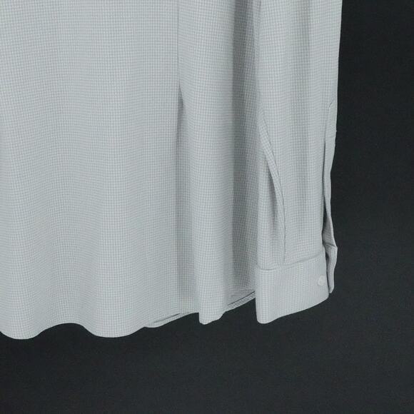 Mizzen + Main Shirt Mens 2XL Trim Fit Gray Spinnaker Collection Button Up USA - Picture 11 of 16